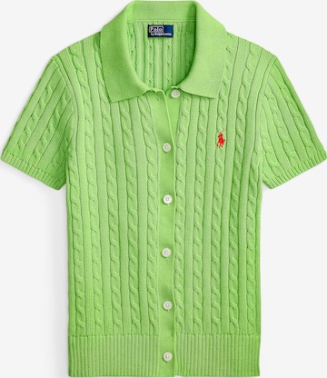 Polo Ralph Lauren - Casaco de malha em verde: frente