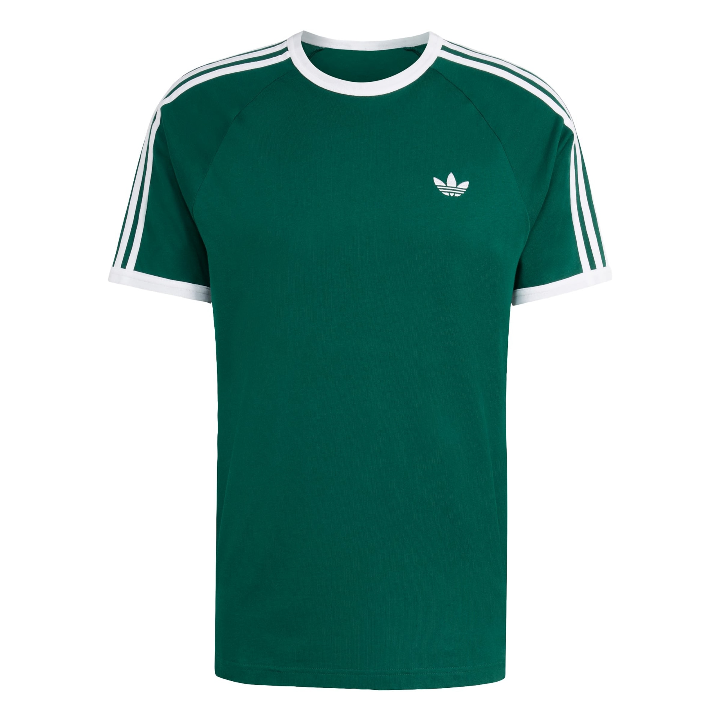 ADIDAS ORIGINALS Shirt '3-STRIPES' in Groen: voorkant