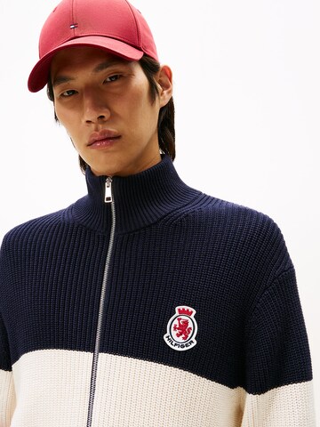 TOMMY HILFIGER Gebreid vest in Blauw