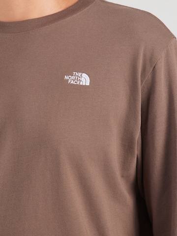 THE NORTH FACE Póló 'ESSENTIAL SIMPLE DOME' - barna