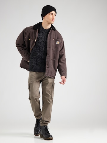 Superdry Свитер 'JACOB CABLE' в Черный