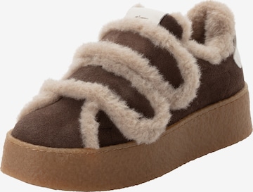 Sneaker bassa di Tamaris in marrone: frontale