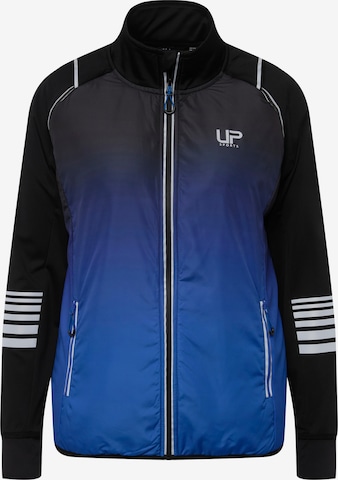 Veste fonctionnelle Ulla Popken en bleu : devant