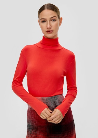 s.Oliver Shirt in Rood: voorkant