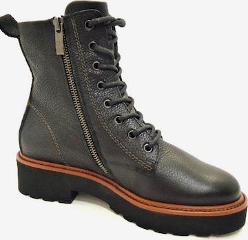 Paul Green Lace-Up Ankle Boots in Black