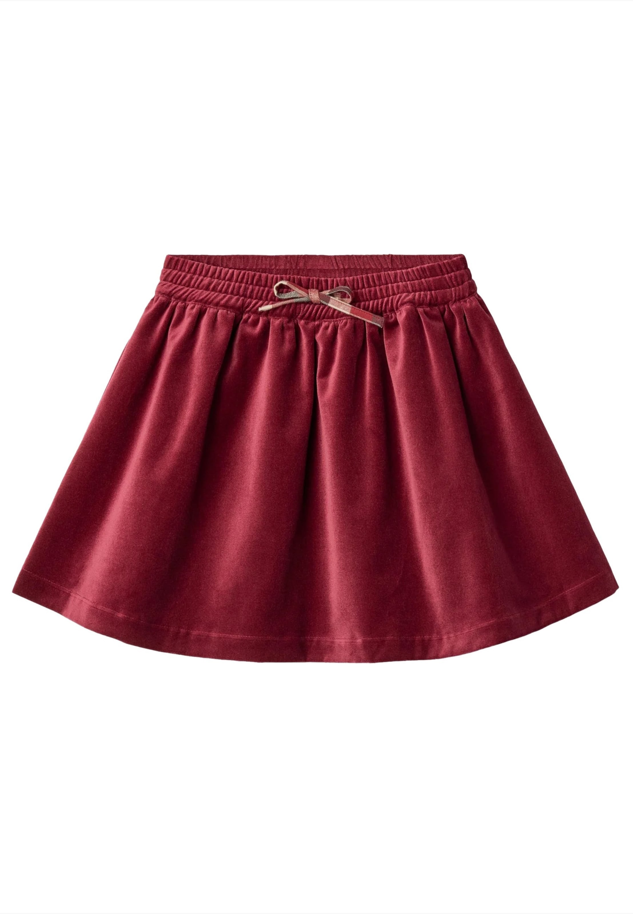 WHEAT - Falda 'Savanna' en rojo: frente