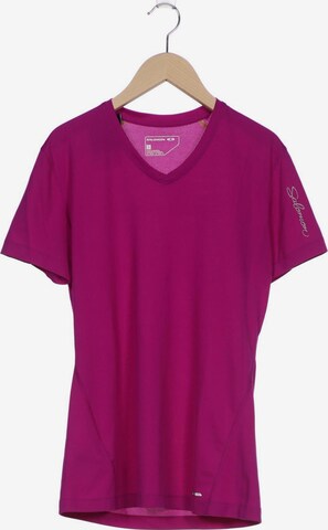 SALOMON T-Shirt S in Lila: predná strana