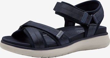 TAMARIS Sandals in Blue: front