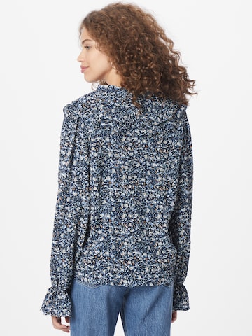 PULZ Jeans Blouse in Blauw