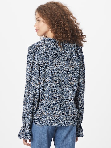 PULZ Jeans Blouse in Blue