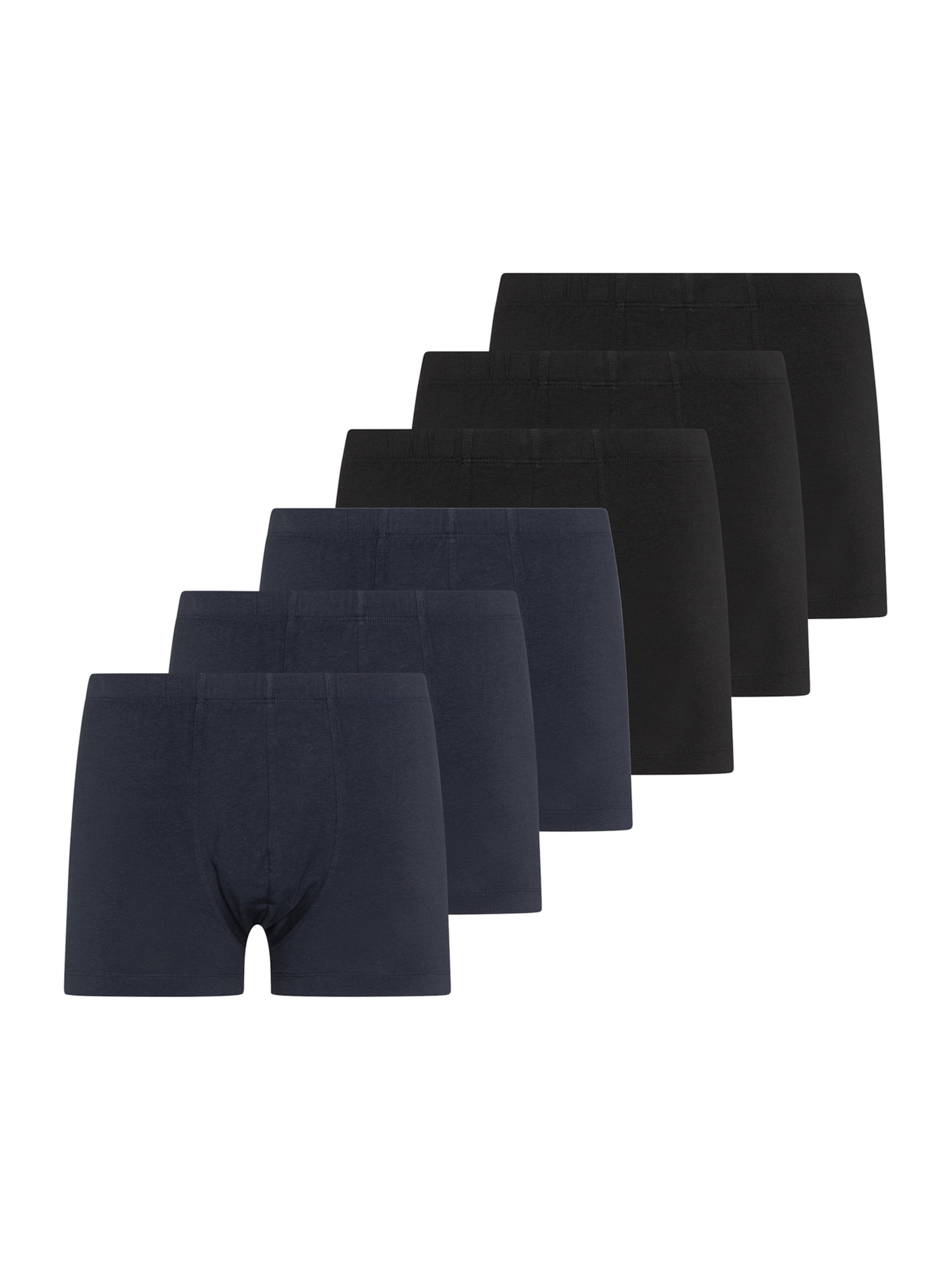 SCHIESSER Trunk ' UNCOVER Cotton ' in Blau: Vorderseite