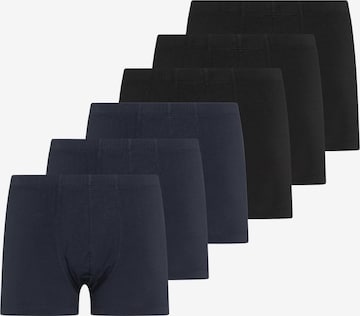 Boxers ' UNCOVER Cotton ' SCHIESSER en bleu : devant