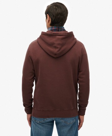Sweat-shirt Superdry en marron