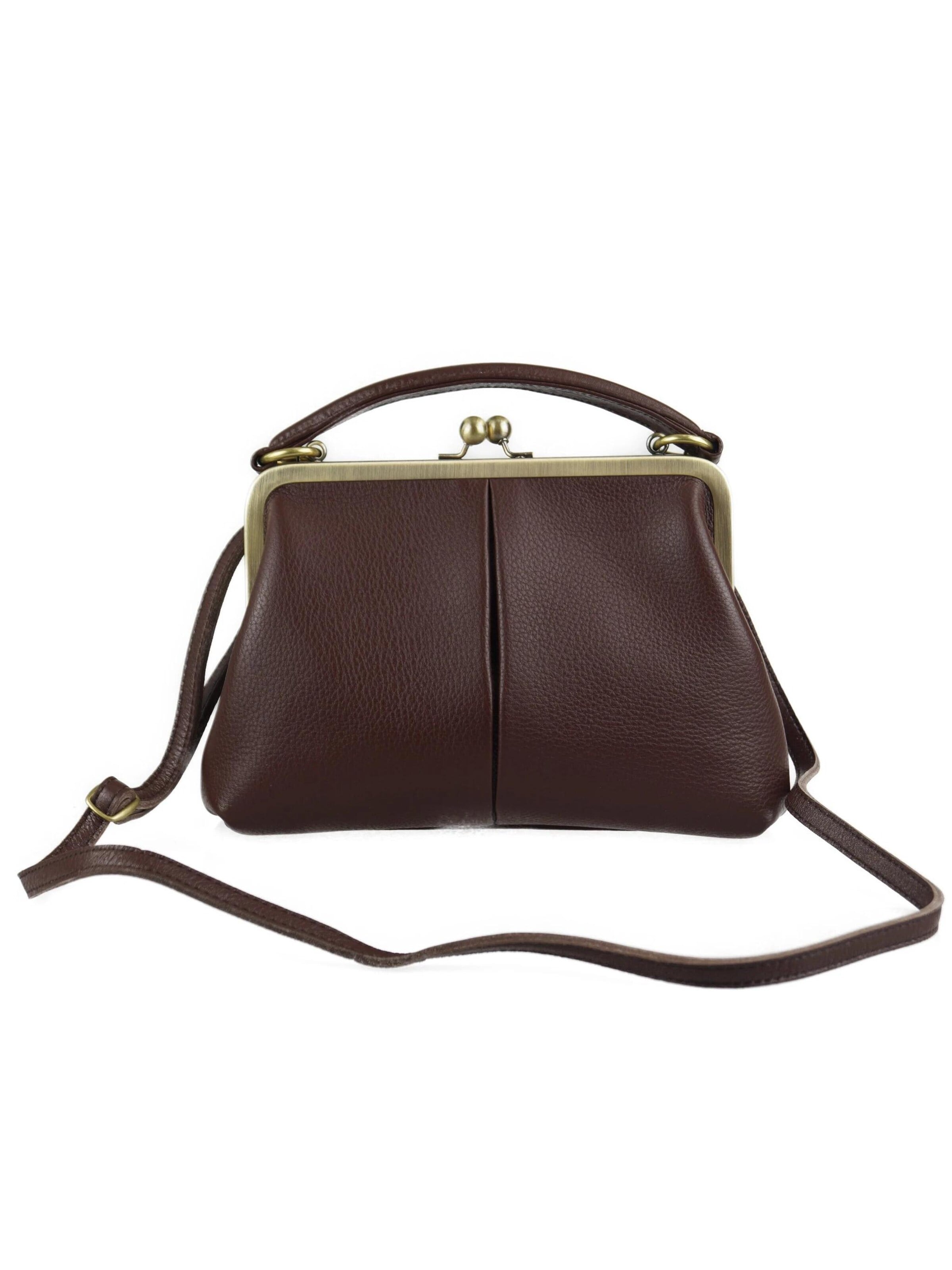 Sacs à main 'Kleine Olive – Leder Handtasche & Umhängetasche' Taschenkinder en marron