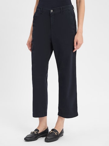 MAC Bandplooibroek in Blauw: voorkant