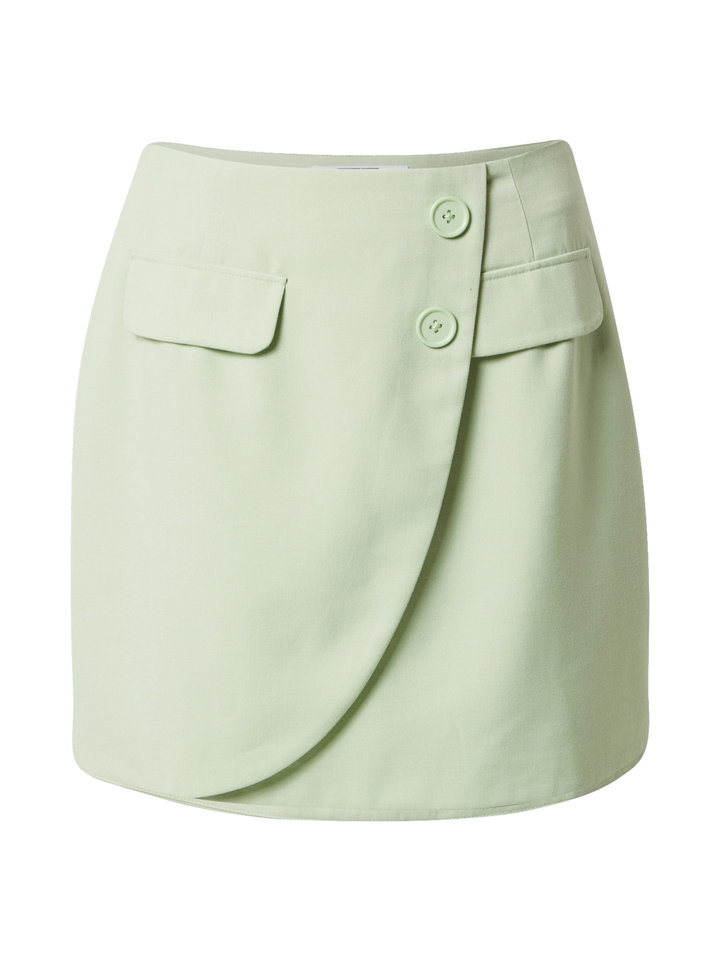 ABOUT YOU x Iconic by Tatiana Kucharova Sukňa 'Cora' - Zelená: predná strana