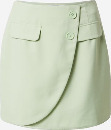 ABOUT YOU x Iconic by Tatiana Kucharova Skirt 'Cora' in Green: front