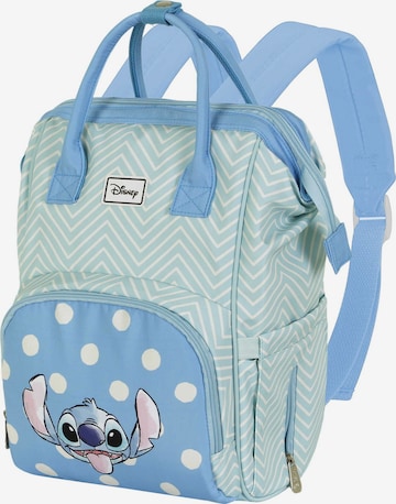 DISNEY Rucksack 'Lilo & Stitch' in Blau: Vorderseite