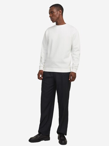 JACK & JONES Sweatshirt 'Bradley' in Weiß