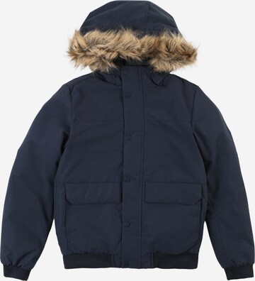 Veste d’hiver 'CHAMP' Jack & Jones Junior en bleu : devant