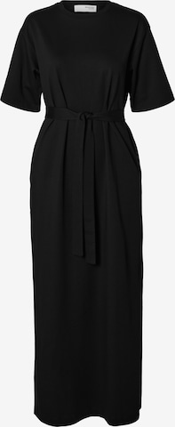 SELECTED Платье 'ESSENTIAL' в Черный: спереди