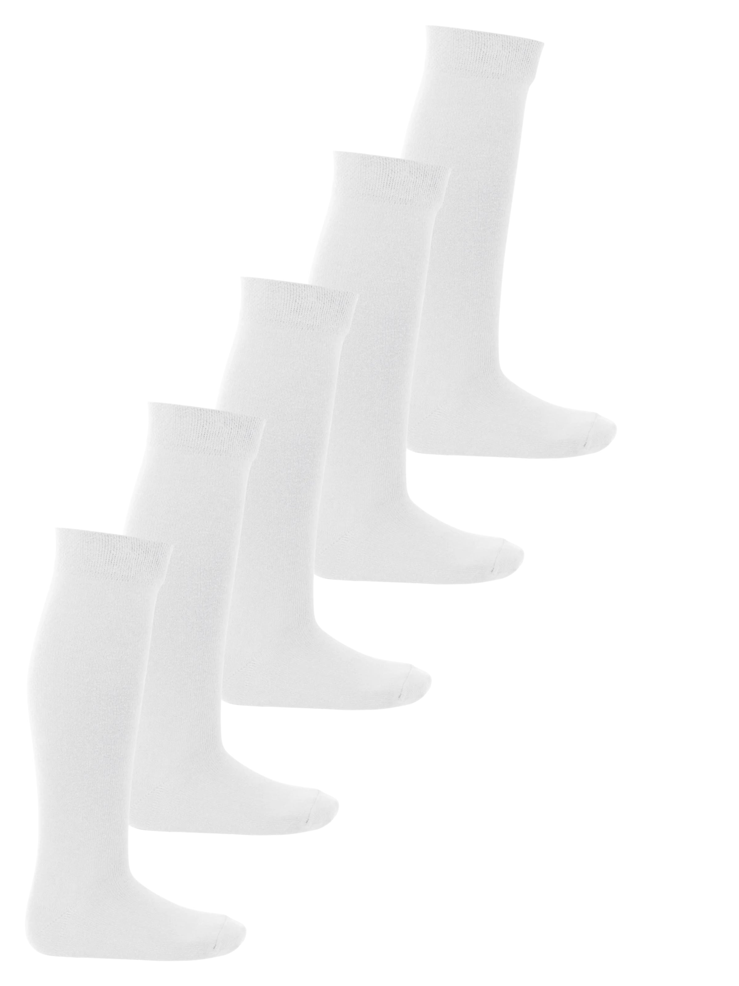 footstar Socks 'EVERYDAY!' in White: front
