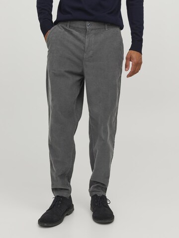 JACK & JONES Tapered Hose 'KARL' in Grau: Vorderseite