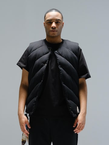 Alessandro Magno Vest 'FASHION' in Black: front