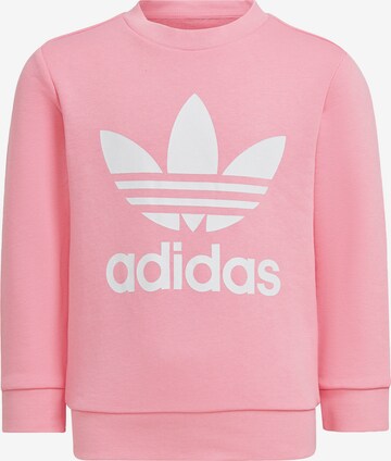 ADIDAS ORIGINALS Облекло за бягане 'Adicolor Crew' в розово