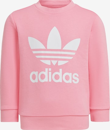 ADIDAS ORIGINALS Träningsoverall 'Adicolor Crew' i rosa