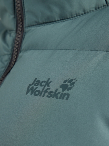 JACK WOLFSKIN - Sobretudo outdoor 'FROZEN PALACE' em verde