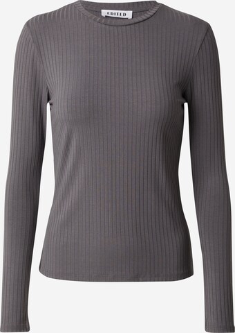 EDITED Shirt 'Ginger' in Grey: front