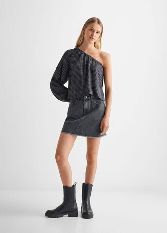 MANGO TEEN Bluse 'vega' in Grau