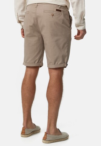 INDICODE JEANS Regular Shorts 'Creel' in Braun