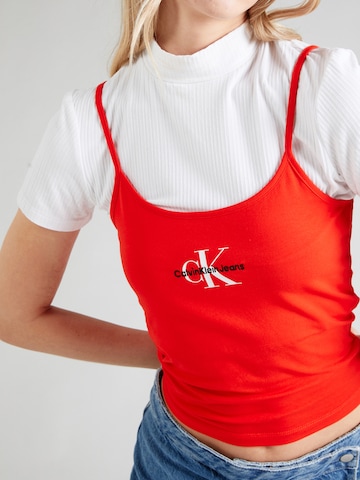 Haut Calvin Klein Jeans en rouge