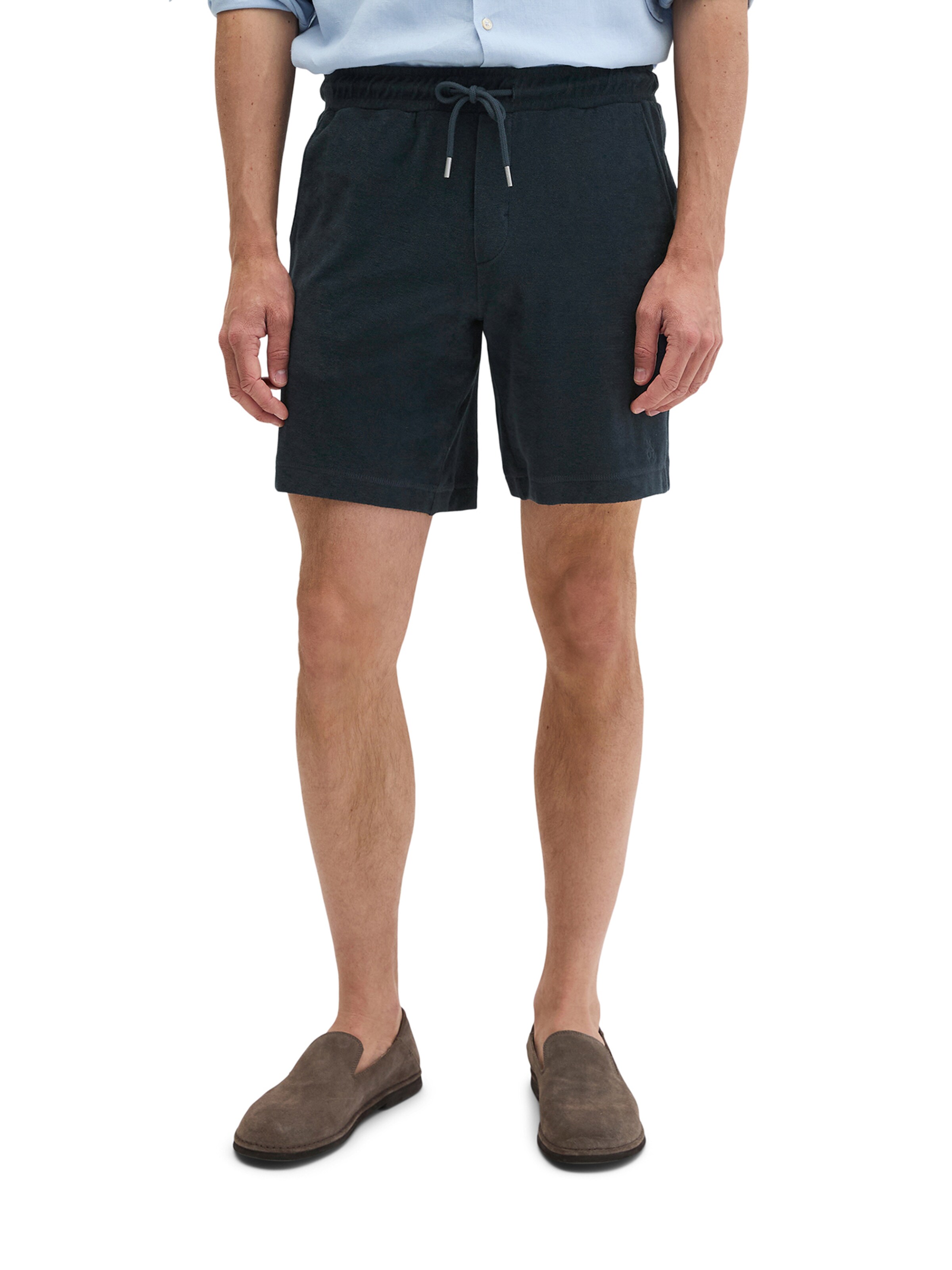 Marc O'Polo Regular Shorts in Blau: Vorderseite