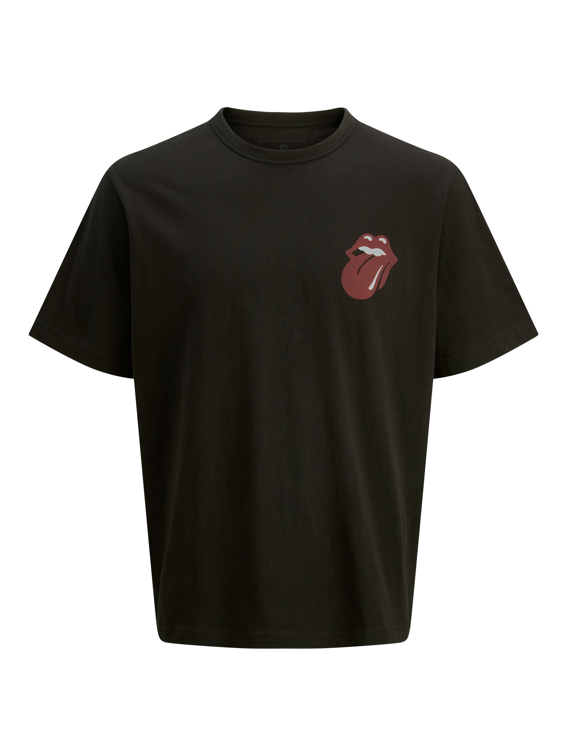 Jack & Jones Premium Shirt 'JPRBLUSTONES' in Black: front