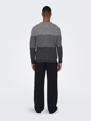 Only & Sons Sweater 'Ben' in Black