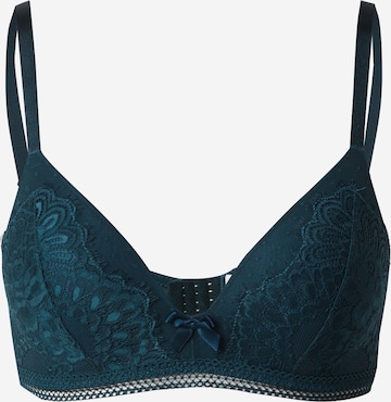 Hunkemöller T-shirt BH 'Bessie' in Blauw: voorkant