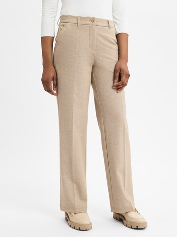 Regular Pantalon à pince 'Mauno City' OPUS en beige : devant
