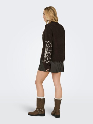 Jaqueline de Yong Sweater 'Jella' in Brown