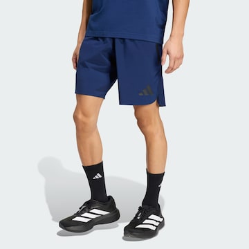 ADIDAS PERFORMANCE - regular Pantalón deportivo 'Tiro' en azul: frente