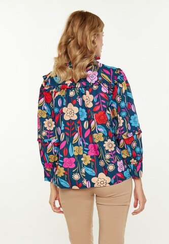 Usha - Blusa en azul