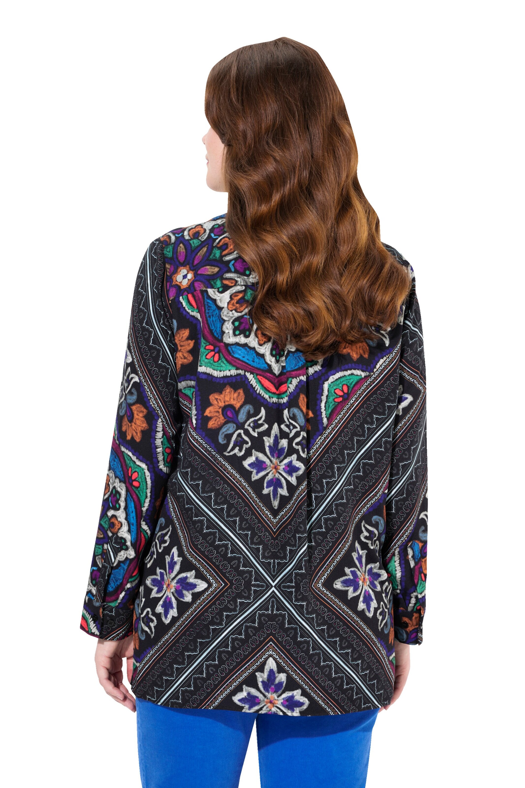 Ulla Popken Blouse in Zwart