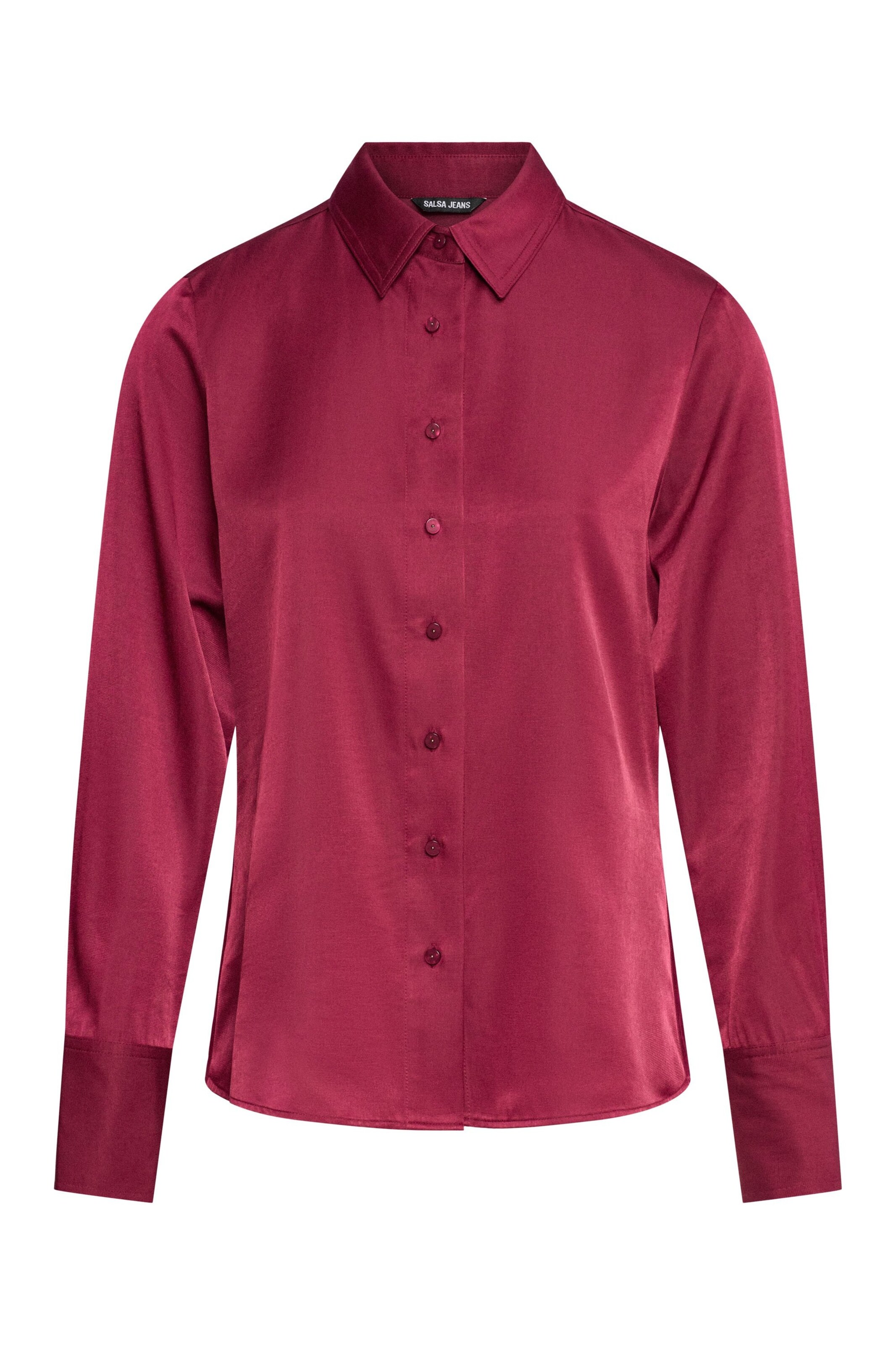 Salsa Jeans Bluse in Rot: Vorderseite