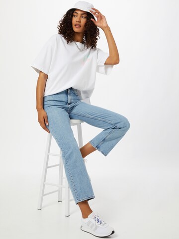 WEEKDAY Regular Jeans 'Voyage High Straight' in Blau