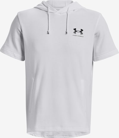 UNDER ARMOUR Athletic Sweatshirt in Black / White, Item view