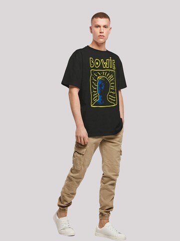 F4NT4STIC Shirt 'David Bowie' in Schwarz