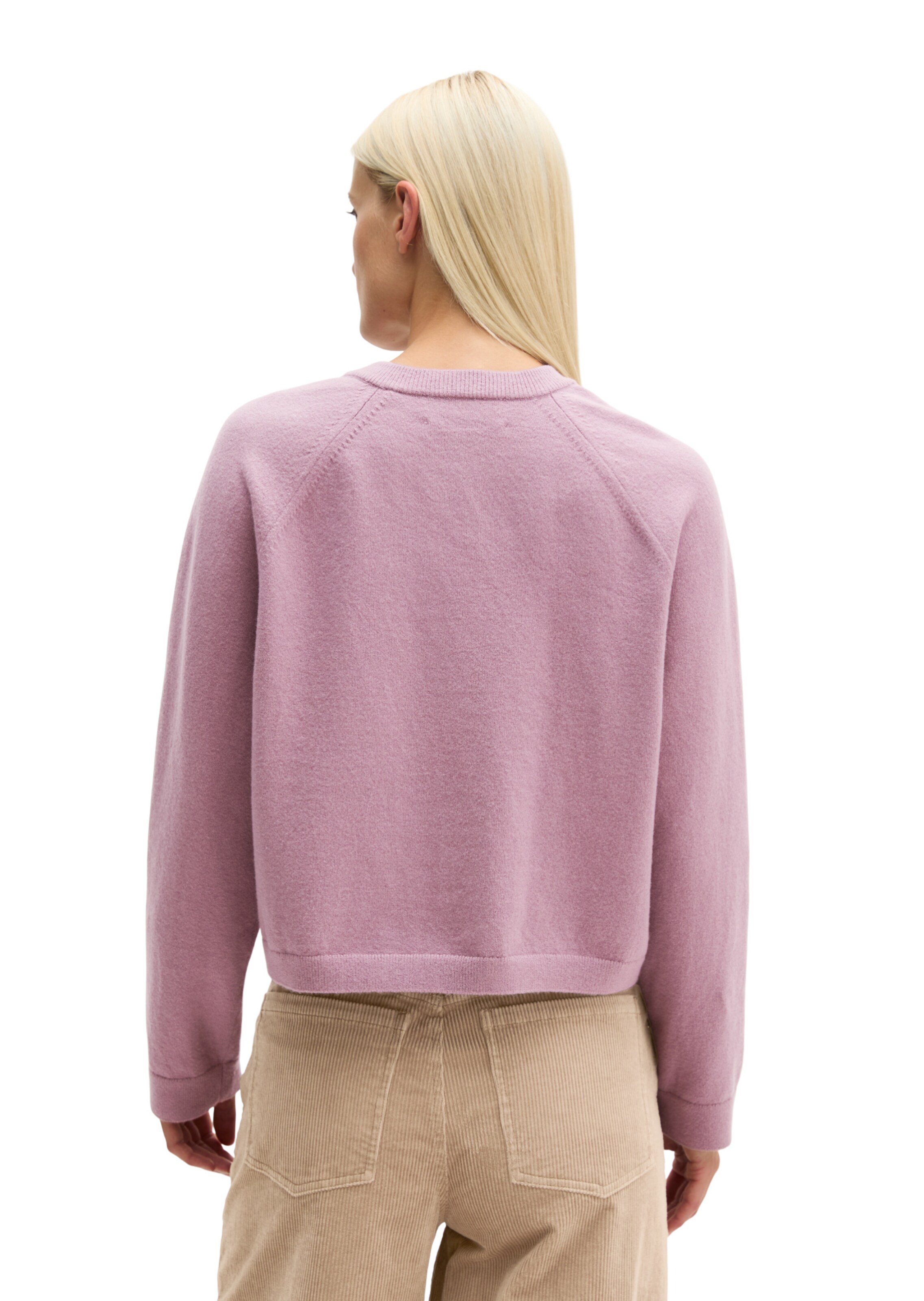 Marc O'Polo Gebreid vest in Lila