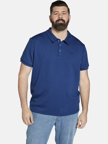 Charles Colby Poloshirt ' Earl Grands ' in Blau: Vorderseite